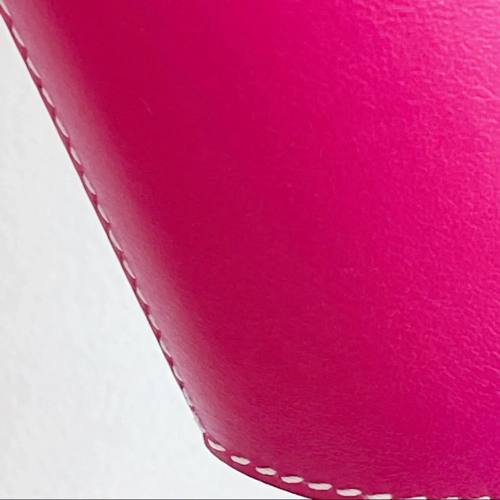 Carolina Santo Domingo Bright Pink Mini Tote Bag - Picture 13 of 14